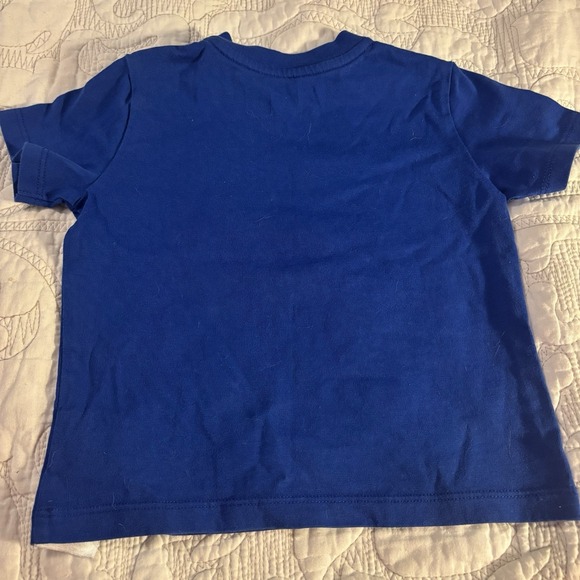 Ralph Lauren Royal Blue T-Shirt, Boys 12 Mo, Large Multicolor Pony Logo On Chest - Picture 4 of 4